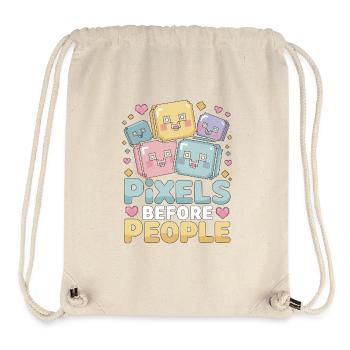 Graphic Designer Pixels Before Branding Designer - Stanley/Stella recycelter Gym Bag - Naturweiß - Vorne