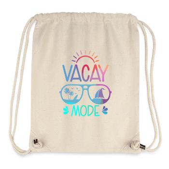 Vacay Mode Sunglasses Beach Vibe - Stanley/Stella Recycled Gym Bag - natural - Front