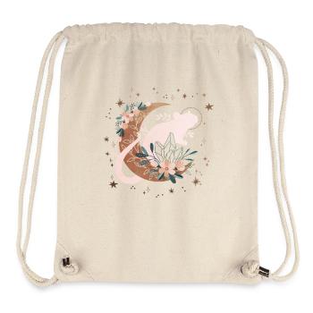 Himmlische Mondratte - Stanley/Stella recycelter Gym Bag - Naturweiß - Vorne
