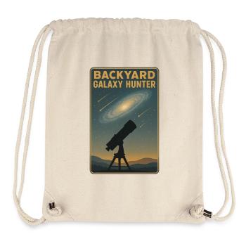Backyard Galaxy Hunter | Astronomy - Stanley/Stella Recycled Gym Bag - natural - Front