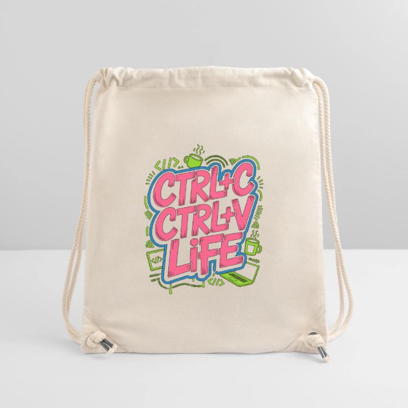 Remote Developer Ctrl+C Ctrl+V Life Web Developer Stanley/Stella Recycled Gym Bag