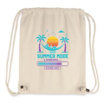 Sommer-Modus Laden: Sonnenuntergang - Stanley/Stella recycelter Gym Bag - Naturweiß - Vorne
