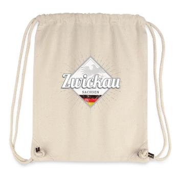 Zwickau Stadt in Deutschland Sachsen Souvenir - Stanley/Stella recycelter Gym Bag - Naturweiß - Vorne