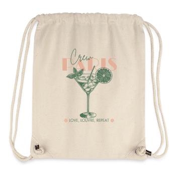 France Paris Vacation City Break Girls Trip - Stanley/Stella Recycled Gym Bag - natural - Front