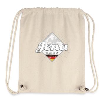 Jena Stadt in Deutschland Thüringen Souvenir - Stanley/Stella recycelter Gym Bag - Naturweiß - Vorne