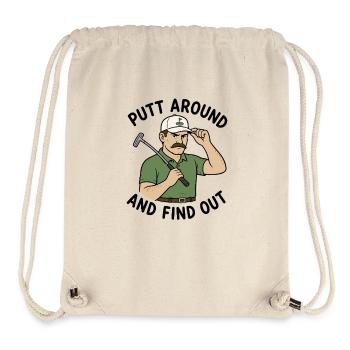 Putt a bit and find out: - Stanley/Stella Recycled Gym Bag - natural - Front