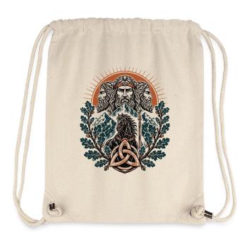 Triglav Pferdeemblem - Stanley/Stella recycelter Gym Bag - Naturweiß - Vorne