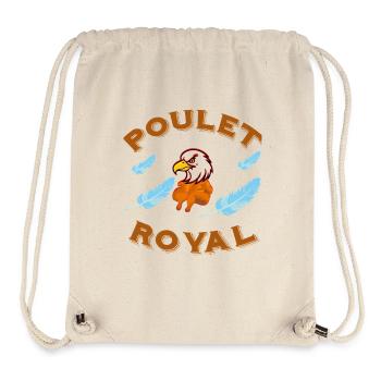 Roast Chicken Eagle Condor Humorous Design - Stanley/Stella Recycled Gym Bag - natural - Front