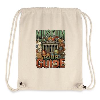 Museumstour Guide - Stanley/Stella recycelter Gym Bag - Naturweiß - Vorne