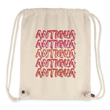 Antigua Graffiti Serie - Stanley/Stella recycelter Gym Bag - Naturweiß - Vorne