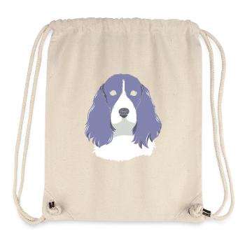 Springer Spaniel - Stanley/Stella recycelter Gym Bag - Naturweiß - Vorne