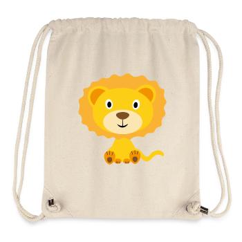 Vêtements et accessoires enfants lion - Sac à cordon recyclé Stanley/Stella - blanc naturel - Devant