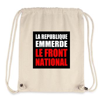 The Republic fucks the National Front - Stanley/Stella Recycled Gym Bag - natural - Front