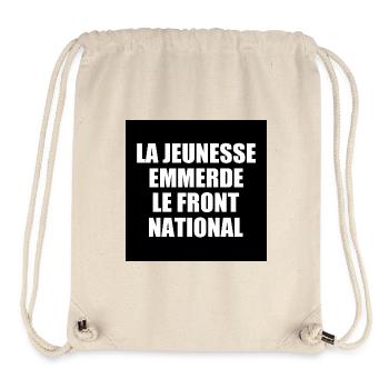 The youth fucks the National Front - Stanley/Stella Recycled Gym Bag - natural - Front