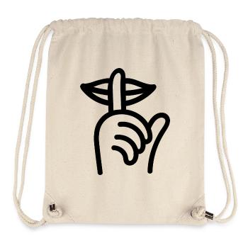 Quiet Life Graphic - Stanley/Stella Recycled Gym Bag - natural - Front