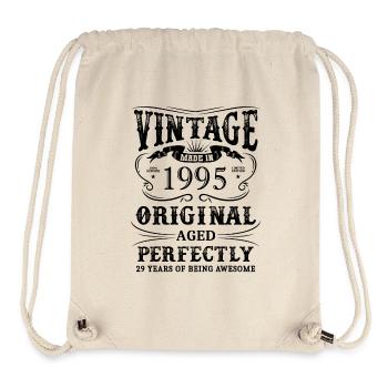 Vintage Made In 1995 29 Years Of Being Awesome - Stanley/Stella recycelter Gym Bag - Naturweiß - Vorne