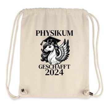 Physikum geschafft!!! Medizinstudent Universität - Stanley/Stella recycelter Gym Bag - Naturweiß - Vorne