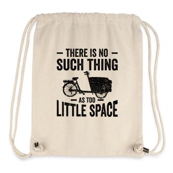 Zu Wenig Platz Cargo-fahrrad Cargobike - Stanley/Stella recycelter Gym Bag - Naturweiß - Vorne