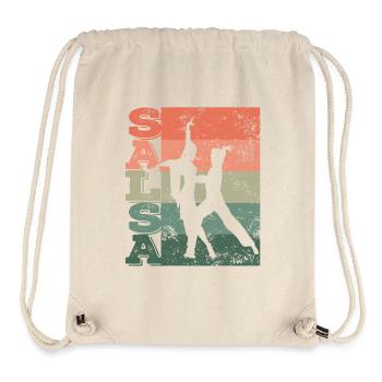 Salsero Und Salsera Salsa-festival - Stanley/Stella recycelter Gym Bag - Naturweiß - Vorne