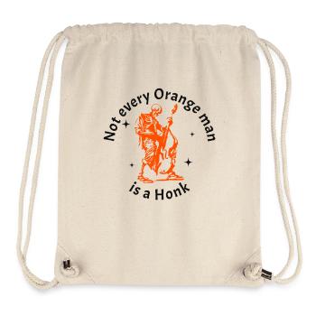 Orange man - not every Orange man is a honk - Stanley/Stella Recycled Gym Bag - natural - Front