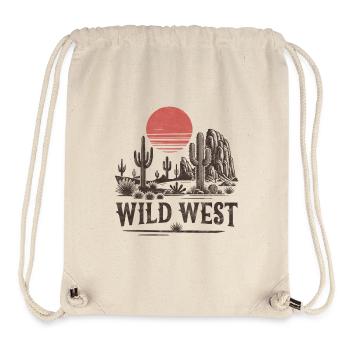 Wild West - Stanley/Stella Recycled Gym Bag - natural - Front
