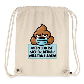 Pflege Mein Job ist sicher, keiner will ihn haben! - Stanley/Stella recycelter Gym Bag - Naturweiß - Vorne