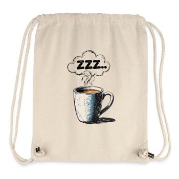 Coffee first - Then talk. ZZZ... Design - Stanley/Stella Recycled Gym Bag - natural - Front