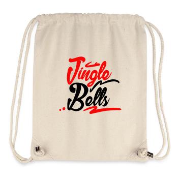Jingle Bells Weihnachten - Stanley/Stella recycelter Gym Bag - Naturweiß - Vorne