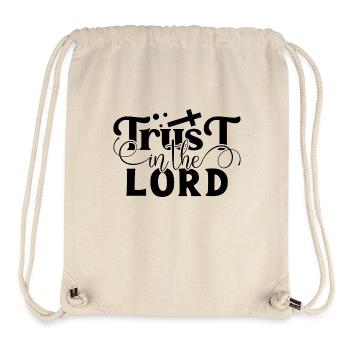 Trust the Lord - Stanley/Stella Recycled Gym Bag - natural - Front