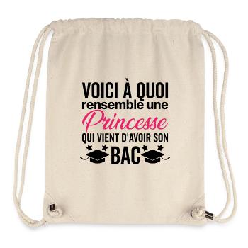 Congratulations Bac 2025 Humor - Stanley/Stella Recycled Gym Bag - natural - Front