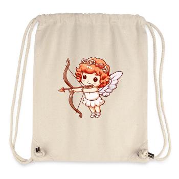 Ange de la Saint-Valentin en amour Cupidon - Sac à cordon recyclé Stanley/Stella - blanc naturel - Devant