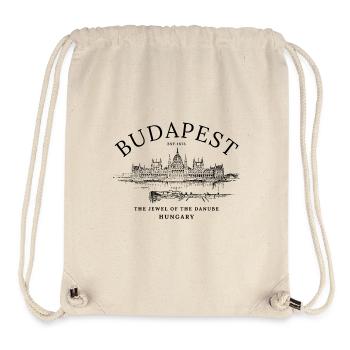 Budapest Ungarn Est 1873 - Stanley/Stella recycelter Gym Bag - Naturweiß - Vorne