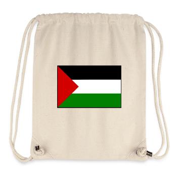 Palestina - Stanley/Stella recycelter Gym Bag - Naturweiß - Vorne