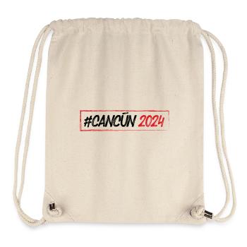 Cancun 2024 - Stanley/Stella recycelter Gym Bag - Naturweiß - Vorne