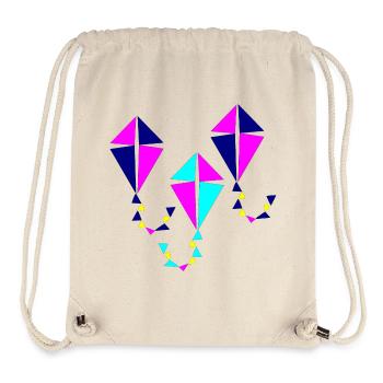 Drachen HERBST - Stanley/Stella recycelter Gym Bag - Naturweiß - Vorne