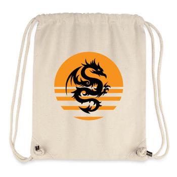 Dragon - Stanley/Stella recycelter Gym Bag - Naturweiß - Vorne