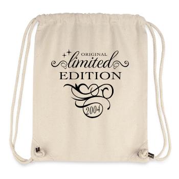 Edition Limitée 2004 - Cadeau d’Anniversaire Femme - Sac à cordon recyclé Stanley/Stella - blanc naturel - Devant
