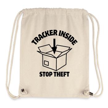Security, Parcel Lock, Inside Tracker - Stanley/Stella Recycled Gym Bag - natural - Front