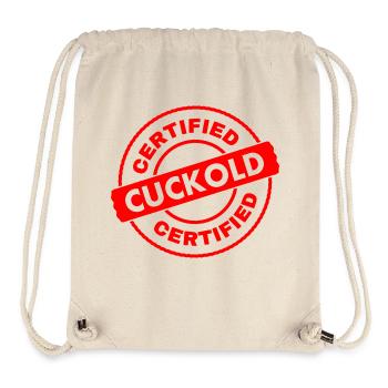 Cuckold - Stanley/Stella Recycled Gym Bag - natural - Front