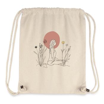 Chill out - Stanley/Stella recycelter Gym Bag - Naturweiß - Vorne
