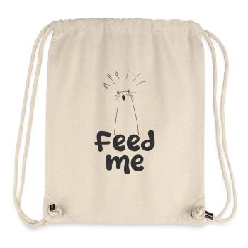 feed me - Stanley/Stella Recycled Gym Bag - natural - Front