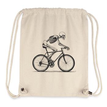 Undead biker - Stanley/Stella Recycled Gym Bag - natural - Front