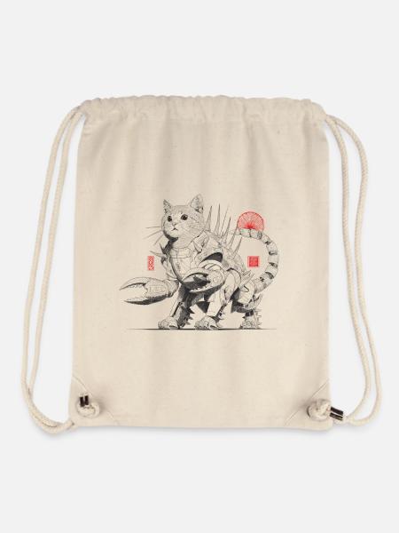 CrabKitty - Stanley/Stella recycelter Gym Bag - Naturweiß