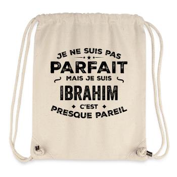 Ibrahim – ein lustiger und stolzer Vorname, Legende - Stanley/Stella recycelter Gym Bag - Naturweiß - Vorne