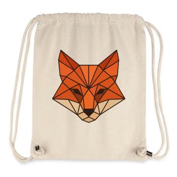 Renard polygonal - Sac à cordon recyclé Stanley/Stella - blanc naturel - Devant