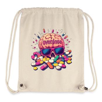 Psy Brain - Stanley/Stella recycelter Gym Bag - Naturweiß - Vorne