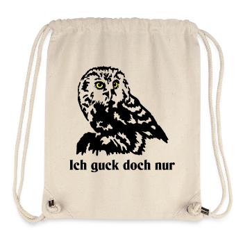 Steinkauz - Stanley/Stella recycelter Gym Bag - Naturweiß - Vorne