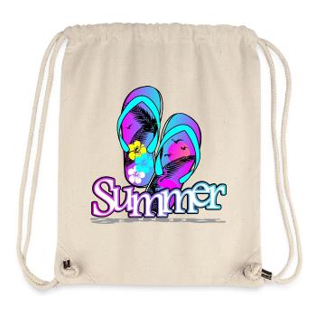Summer Flip Flop - Stanley/Stella Recycled Gym Bag - natural - Front