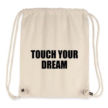 touch your dream - Stanley/Stella Recycled Gym Bag - natural - Front