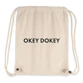Okay Dokey - Stanley/Stella recycelter Gym Bag - Naturweiß - Vorne